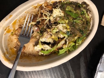 Consumer Review - Food Safety Chipotle Mexican Grill, Gateway Boulevard West, El Paso, TX, USA Bought two bowls and a burrito. One... photo #1