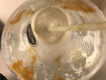 Consumer Review - Food Safety McDonald's, New York Avenue Northeast, Washington, DC, USA I bought a Large caramel frappucino this... photo #2