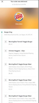 Consumer Review - Food Safety Burger King, Blue Diamond Road, Las Vegas, NV, USA My husband and I ordered 2 morning star burger me... photo #2