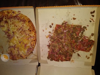 Consumer Review - Food Safety Little Caesars Pizza, Davis Park Road, Gastonia, NC, USA I ordered the 5 meat special thin crust wel... photo #2