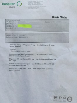 Consumer Review - Food Safety IBEROSTAR Grand Hotel Bavaro All inclusive, Punta Cana, Dominican Republic 2nd day of vacation sick... photo #3