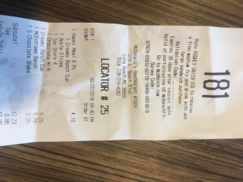 Consumer Review - Food Safety McDonald's, Long Beach Boulevard, Long Beach, CA, USA I ordered the new Mcextreme Bacon 6/27/19 @ 4:... photo #4