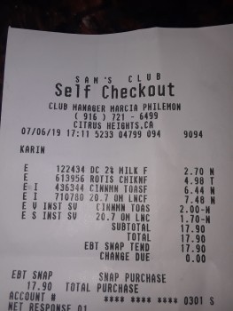 Consumer Review - Food Safety Sam's Club, Greenback Lane, Citrus Heights, California, USA Bought a pre cooked chicken and it was b... photo #3