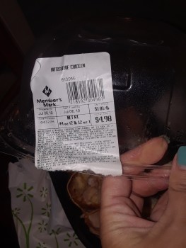 Consumer Review - Food Safety Sam's Club, Greenback Lane, Citrus Heights, California, USA Bought a pre cooked chicken and it was b... photo #2