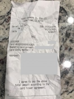 Consumer Review - Food Safety Snooze an A.M. Eatery, Commons Street, Lone Tree, CO, USA I eat pretty regularly... I had the number... photo #3