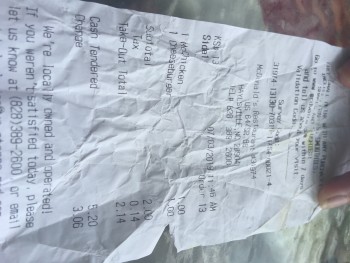 Consumer Review - Food Safety McDonald's, U.S. 64, Hayesville, Clay County, NC 28904, USA Well we went there like we do a few tome... photo #2
