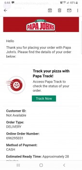 Consumer Review - Food Safety Papa John's Pizza, East Euclid Avenue, Des Moines, IA, USA On july 16th 2019, I ordered supreme Hawa... photo #2