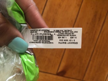 Consumer Review - Food Safety Walmart Supercenter, East 1st Street, Chandler, OK, USA I bought a bag of apples from this. I ate on... photo #2