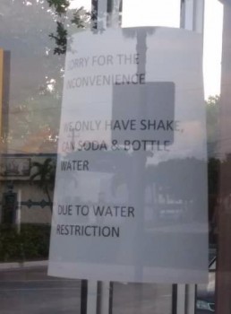 Consumer Review - Food Safety McDonald's, East Sunrise Boulevard, Fort Lauderdale, FL, USA My fiance and I were traveling via grey... photo #1