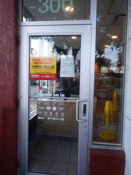 Consumer Review - Food Safety McDonald's, East Sunrise Boulevard, Fort Lauderdale, FL, USA My fiance and I were traveling via grey... photo #3