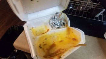 Consumer Food Safety Report Baan Thai, Huebner Road, San Antonio, TX, USA Absolutely disgusting food and packaging. I ordered th... photo #3