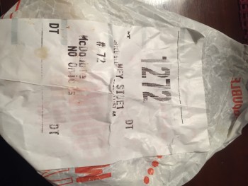 Consumer Review - Food Safety McDonald's, Boardman-Canfield Road, Boardman, OH, USA 2 Double CB ordered With no onions we ordered... photo #1
