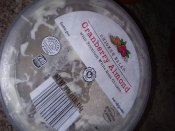 Consumer Review - Food Safety ALDI, Jake Alexander Blvd S, Salisbury, NC, USA I brought chicken salad with almond in it on August... photo #3