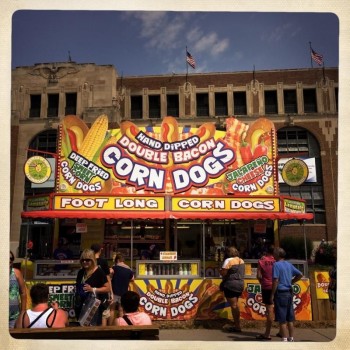Consumer Review - Food Safety Iowa State Fairgrounds, East Grand Avenue, Des Moines, IA, USA I tried the Double Bacon Corndog at I... photo #2