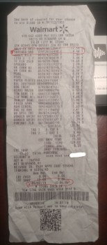 Consumer Review - Food Safety Walmart Supercenter, U.S. 64, Siler City, NC, USA On September 3, 2019 at 18:06:56 I purchased a "Tu... photo #1