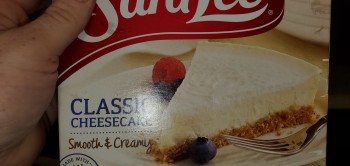 Consumer Review - Food Safety Sara Lee Cheesecake Crust Just bought a frozen Sara Lee Cheesecake for my son's birthday. When cutti... photo #2