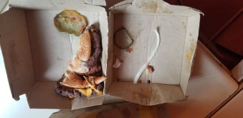 Consumer Review - Food Safety McDonald's, 7181 Cermak Rd, Berwyn, IL 60402, USA Ate a quarter pounder with cheese, I'm the only on... photo #2