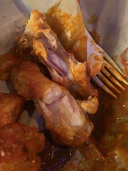 Consumer Food Safety Report BrewDog, Via Faenza, 21r, 50123 Firenze, FI, Italy An undercooked chicken wing that has been refused... photo #2