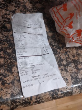 Consumer Review - Food Safety In-N-Out Burger, West El Camino Real, Mountain View, CA, USA Ordered a double double burger at 10:30... photo #2