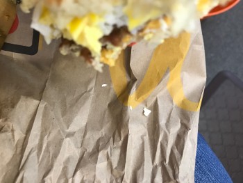 Consumer Food Safety Report McDonald's, South Congress Avenue, Palm Springs, FL, USA I bit into my sausage egg and cheese sandwi... photo #1