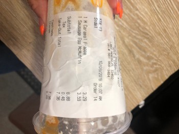Consumer Food Safety Report McDonald's, South Congress Avenue, Palm Springs, FL, USA I bit into my sausage egg and cheese sandwi... photo #2