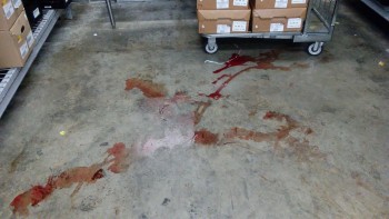 Informe de seguridad alimentaria del consumidor Walmart Supercenter, Lapalco Boulevard, Marrero, LA, USA The meat department is completely hazardous... foto #304
