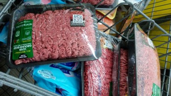 Informe de seguridad alimentaria del consumidor Walmart Supercenter, Lapalco Boulevard, Marrero, LA, USA The meat department is completely hazardous... foto #202