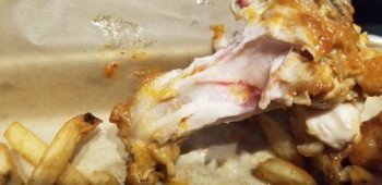 Consumer Food Safety Report Buffalo Wild Wings, Polaris Parkway, Westerville, Ohio, USA My kids were served and ate raw chicken... photo #1