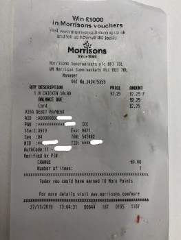 Consumer Food Safety Report Wm Morrison Supermarkets Plc, Gain Lane, Bradford, UK a gross amount of raw chicken in your CC Chick... photo #2