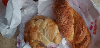 Consumer Review - Food Safety Dunkin', E Gun Hill Rd, The Bronx, NY, USA I ordered bagel twist and croissant.both bread are old an... photo #1