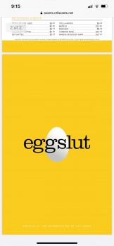 Consumer Review - Food Safety Eggslut, Las Vegas, NV, USA Ate an undercooked fairfax and had to power walk back to the Cosimo (iro... photo #1