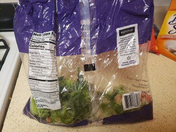 Consumer Review - Food Safety Walmart Supercenter, Watt Avenue, North Highlands, CA, USA Salad in a bag I ate a plate of salad at... photo #2