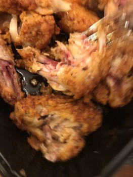 Consumer Food Safety Report KFC I was served this raw chicken. I was also served an attitude by your staff when I brought it bac... photo #2