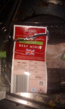 Consumer Review - Food Safety ALDI, Kirby Road, Walton on the Naze, UK Mince meat I ate the mince meat and rice (only mince was vo... photo #2