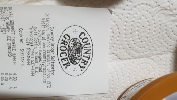 Consumer Review - Food Safety Country Grocer, Lower Ganges Road, Salt Spring Island, BC, Canada Truffle hummus, from Royal Gourmet... photo #2