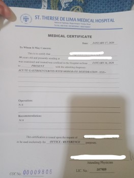 Consumer Review - Food Safety Kenny Roger's Roasters Market Market, 26th Street, Taguig, Metro Manila, Philippines I was diagnosed... photo #2