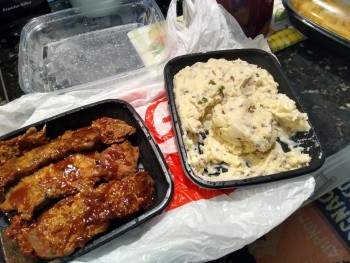 Consumer Review - Food Safety Applebee's Grill + Bar, Palm Bay Road Northeast, Melbourne, FL, USA catered in riblets coleslaw mash... photo #2