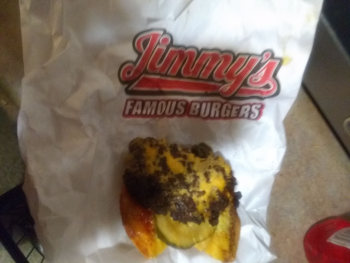 Consumer Review - Food Safety Jimmy's Famous Burgers - Hyde Park/Bronzeville, South Cottage Grove Avenue, Chicago, IL, USA I purch... photo #1