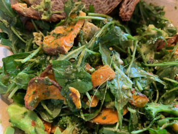 Consumer Review - Food Safety sweetgreen, Coulter Avenue, Ardmore, PA, USA Half way through eating her salad, she found white stra... photo #3