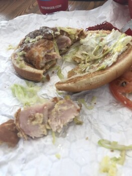 Consumer Food Safety Report Fatburger, Betts Avenue, Blairmore S.C., Saskatoon, SK, Canada this is what you guys consider qualit... photo #1