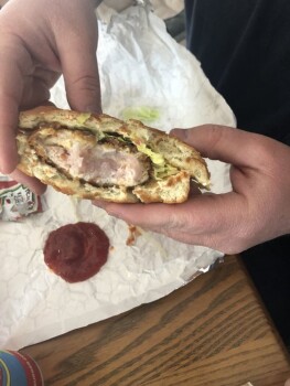 Consumer Food Safety Report Fatburger, Betts Avenue, Blairmore S.C., Saskatoon, SK, Canada this is what you guys consider qualit... photo #2