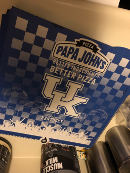 Consumer Review - Food Safety Papa John's Pizza, North Main Street, Nicholasville, KY, USA supreme pizza, it made both my mom and... photo #2