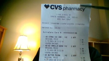 Consumer Review - Food Safety CVS Pharmacy, 1109 State St, Santa Barbara, CA, USA February 1, 2020, at 1:47 PM. I purchased 3 Haag... photo #2