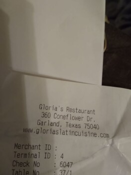 مراجعة المستهلك - سلامة الغذاء Gloria's Latin Cuisine, Coneflower Drive, Garland, TX, USA Eating Pollo Mexicano 20 hours after eati... صورة فوتوغرافية #2