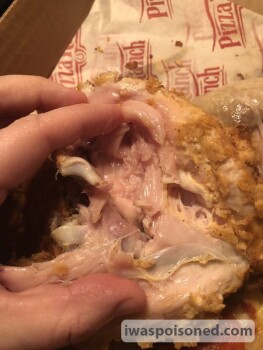 Consumer Food Safety Report Pizza Ranch, College Drive South, Devils Lake, ND, USA Thank you for the raw chicken ...hope my kids... photo #2