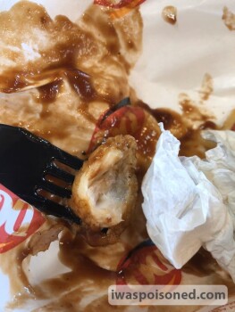 Consumer Food Safety Report Dairy Queen customer service was awful. Literally raw chicken. photo #1