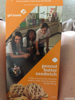 Avaliação do consumidor - Segurança alimentar Girl Scout cookies, Brenham, Texas, USA Girl Scout peanut butter cookies I started feeling sick with... foto #1