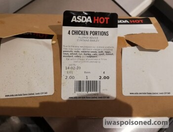 Consumer Food Safety Report Asda evening team, need to make you aware of the uncooked rotisserie chicken we bought on Friday. Pl... photo #2