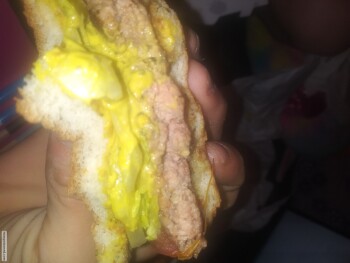 Consumer Review - Food Safety McDonald's, Babcock Road, San Antonio, Texas, USA We are given a raw homestyle Burger and chicken nu... photo #3