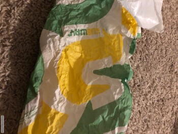 Consumer Review - Food Safety Subway, Wade Green Road, Kennesaw, GA, USA onion chicken teriyaki sandwich  I started feeling sick a... photo #2